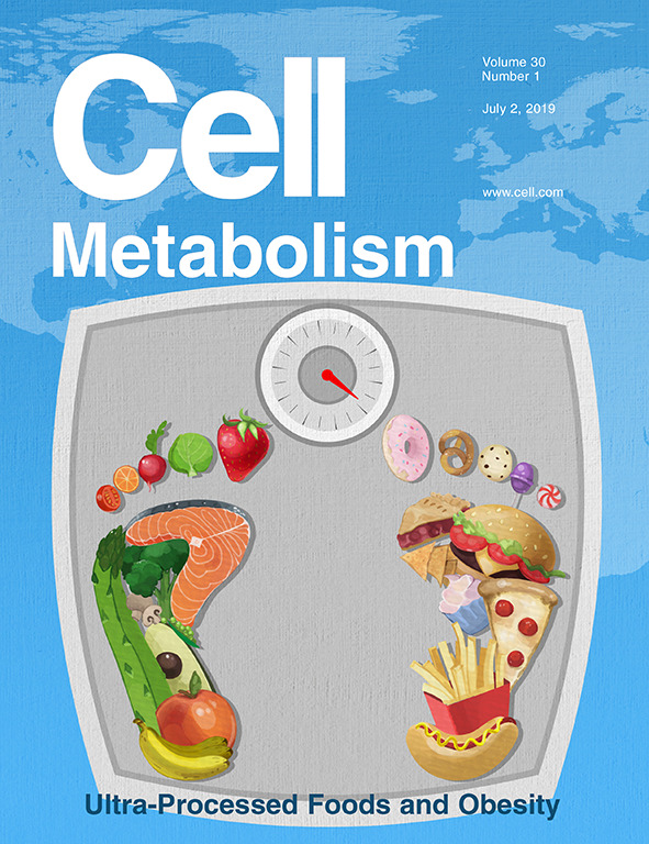 Cover of Cell Metabolism, featuring study using the protocol.