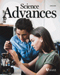 Cover of Science Advances, featuring study using the protocol.