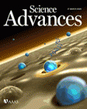 Cover of Science Advances, featuring study using the protocol.