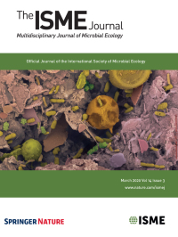Cover of The ISME Journal, featuring study using the protocol.