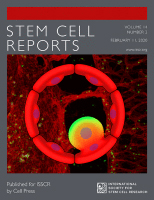 Cover of Stem Cell Reports, featuring study using the protocol.