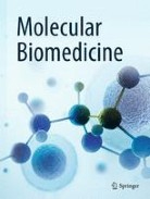 Cover of Molecular Biomedicine, featuring study using the protocol.