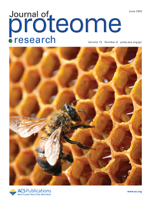 Cover of Journal of Proteome Research, featuring study using the protocol.