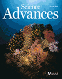 Cover of Science Advances, featuring study using the protocol.