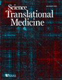 Cover of Science Translational Medicine, featuring study using the protocol.