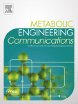 Cover of Metabolic Engineering Communications, featuring study using the protocol.