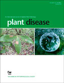Cover of Plant Disease, featuring study using the protocol.