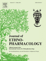 Cover of Journal of Ethnopharmacology, featuring study using the protocol.