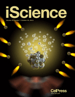 Cover of iScience, featuring study using the protocol.