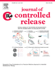 Cover of Journal of Controlled Release, featuring study using the protocol.