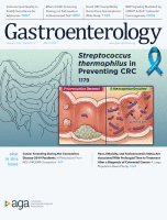 Cover of Gastroenterology, featuring study using the protocol.