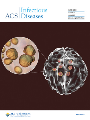 Cover of ACS Infectious Diseases, featuring study using the protocol.