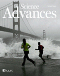 Cover of Science Advances, featuring study using the protocol.