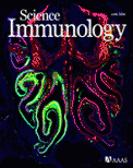 Cover of Science Immunology, featuring study using the protocol.