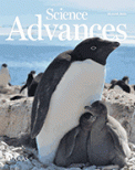 Cover of Science Advances, featuring study using the protocol.