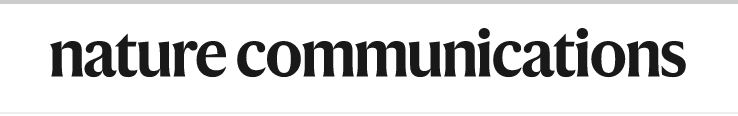 Cover of Nature Communications, featuring study using the protocol.