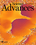 Cover of Science Advances, featuring study using the protocol.
