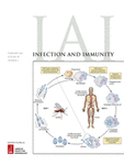 Cover of Infection and Immunity, featuring study using the protocol.