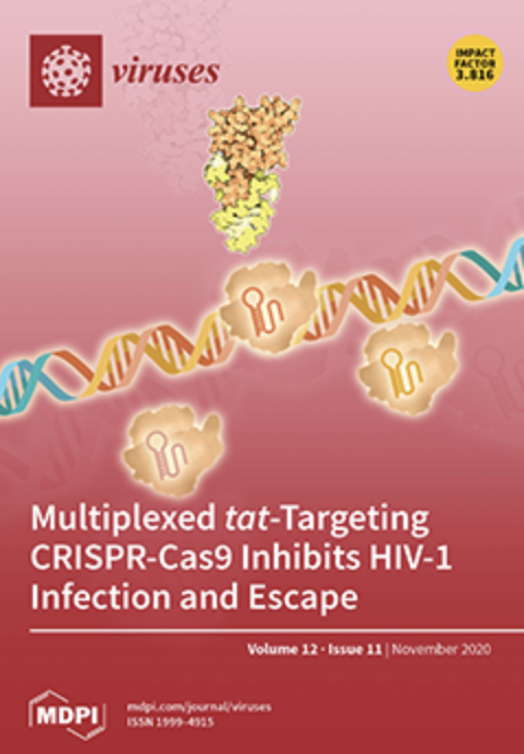 Cover of Viruses, featuring study using the protocol.