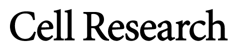 Cover of Cell Research, featuring study using the protocol.