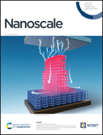 Cover of Nanoscale, featuring study using the protocol.