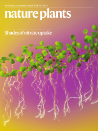 Cover of Nature Plants, featuring study using the protocol.