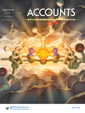 Cover of Accounts of Chemical Research, featuring study using the protocol.