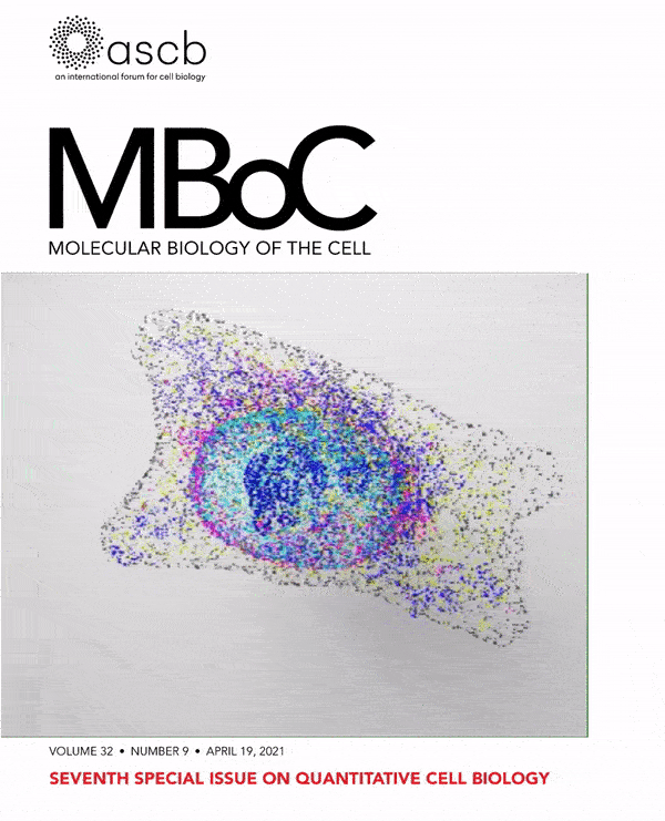 Cover of Molecular Biology of the Cell, featuring study using the protocol.