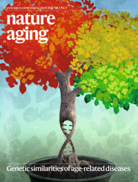 Cover of Nature Aging, featuring study using the protocol.