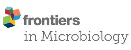 Cover of Frontiers in Microbiology, featuring study using the protocol.