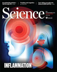 Cover of Science, featuring study using the protocol.
