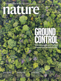 Cover of Nature, featuring study using the protocol.