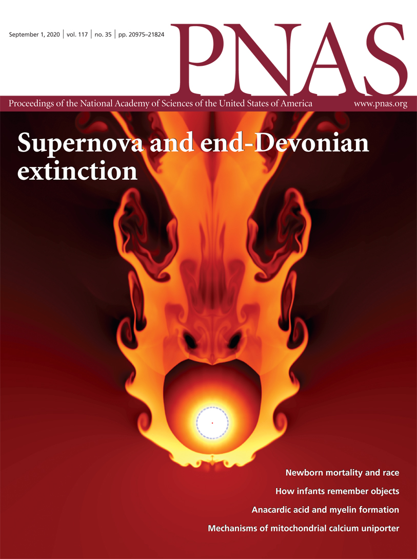 Cover of Proceedings of the National Academy of Sciences of the United States of America, featuring study using the protocol.
