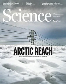 Cover of Science, featuring study using the protocol.