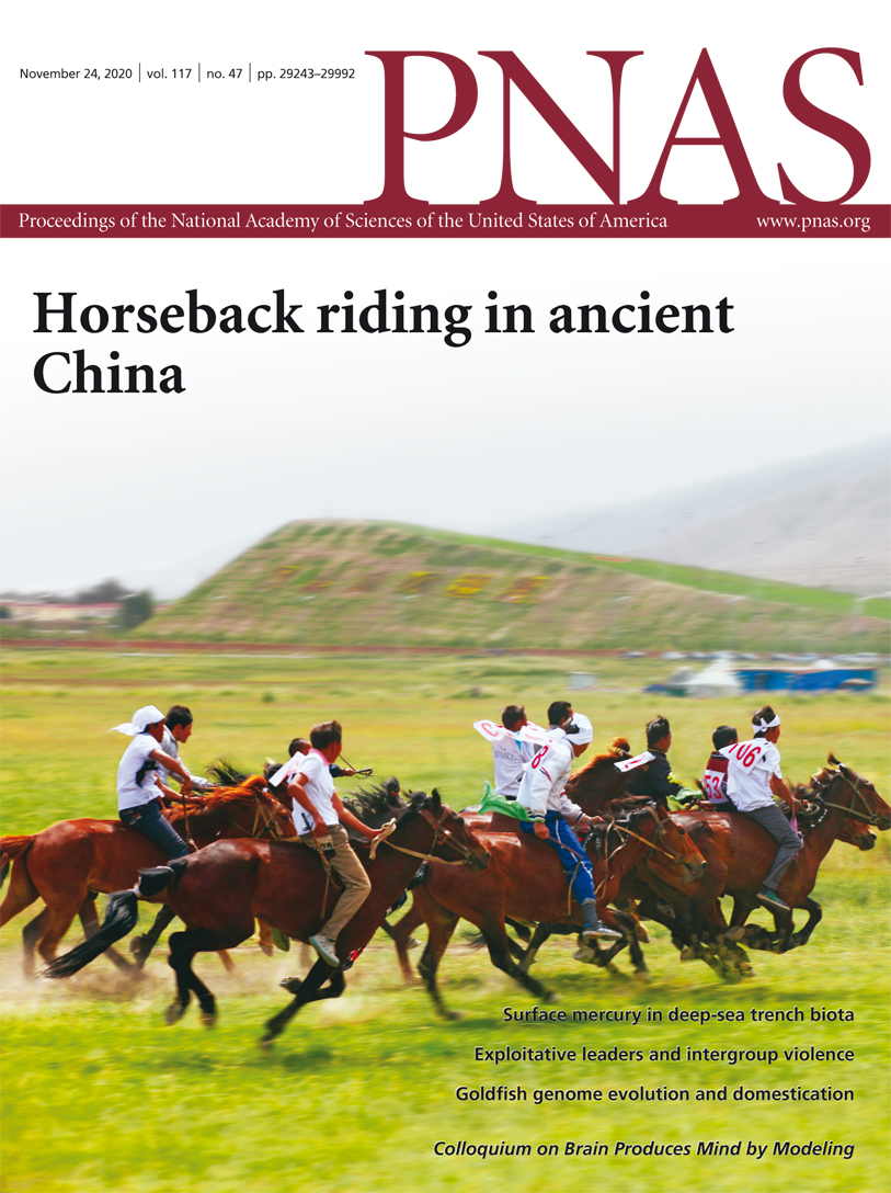 Cover of Proceedings of the National Academy of Sciences of the United States of America, featuring study using the protocol.