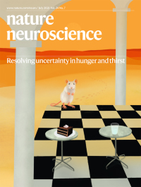 Cover of Nature Neuroscience, featuring study using the protocol.
