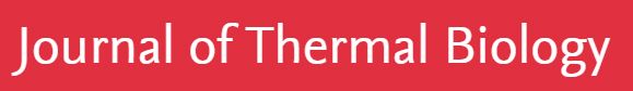 Cover of Journal of Thermal Biology, featuring study using the protocol.