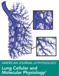 Cover of The American Journal of Physiology-Lung Cellular and Molecular Physiology, featuring study using the protocol.