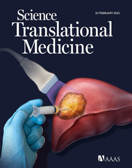 Cover of Science Translational Medicine, featuring study using the protocol.