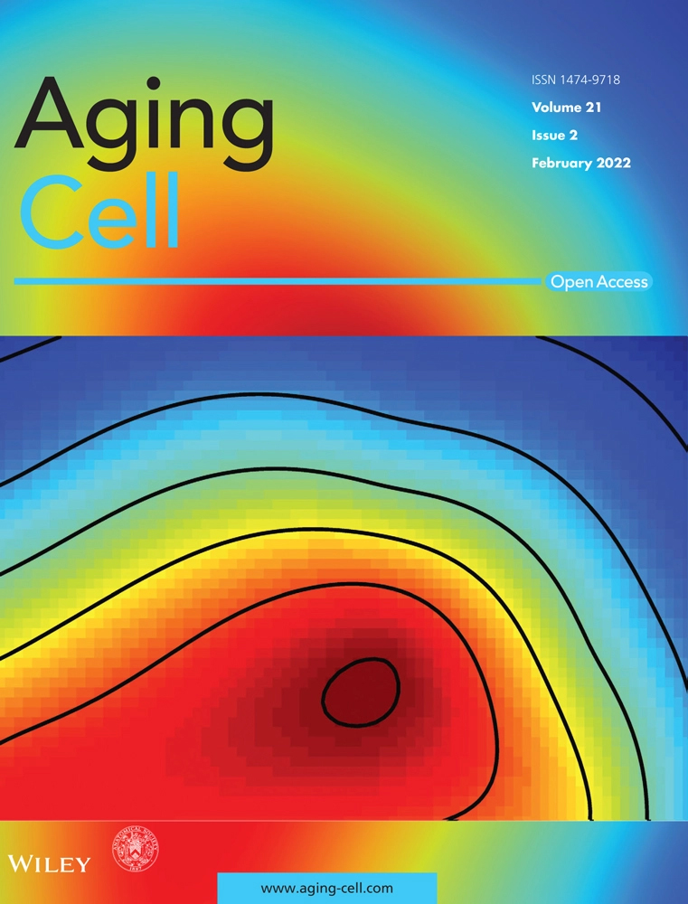 Cover of Aging Cell, featuring study using the protocol.