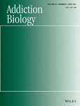 Cover of Addiction Biology, featuring study using the protocol.