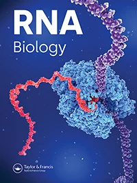Cover of RNA Biology, featuring study using the protocol.