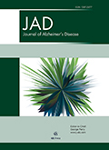 Cover of Journal of Alzheimer's Disease, featuring study using the protocol.