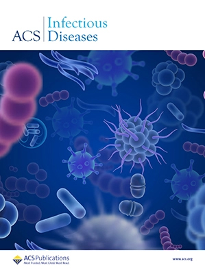 Cover of ACS Infectious Diseases, featuring study using the protocol.