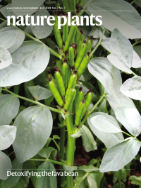 Cover of Nature Plants, featuring study using the protocol.