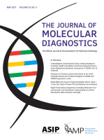 Cover of The Journal of Molecular Diagnostics, featuring study using the protocol.
