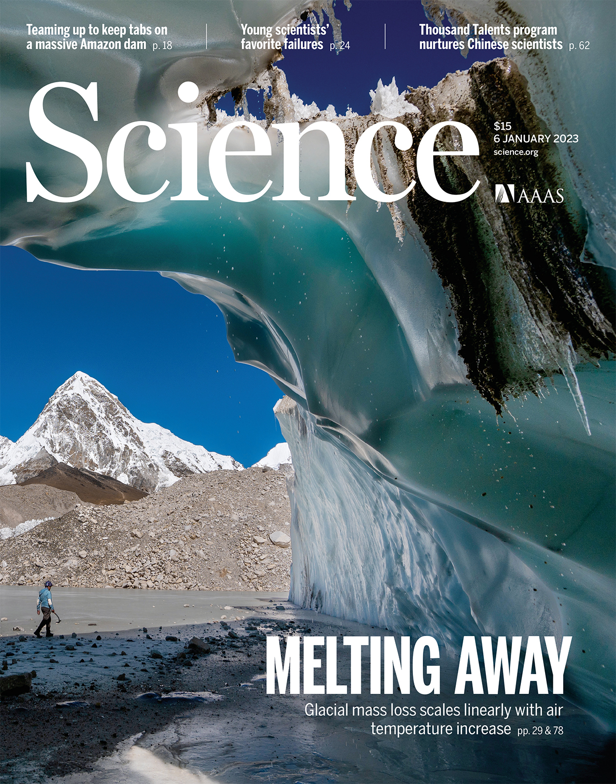 Cover of Science, featuring study using the protocol.