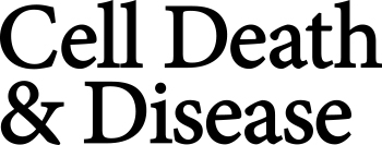 Cover of Cell Death & Disease, featuring study using the protocol.