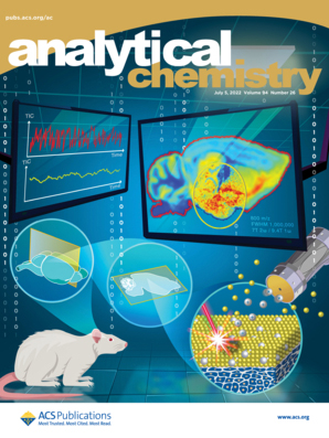 Cover of Analytical Chemistry, featuring study using the protocol.