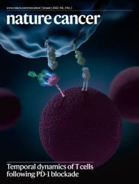 Cover of Nature Cancer, featuring study using the protocol.